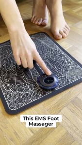 【Hot Sale】EMS Smart Foot Vibration Massager Electric Foot Massage Cushion | Blood Circulation (USB Charging Type)