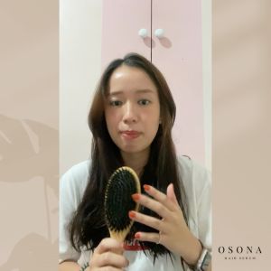 SetC สเปย์โอโซน่า+หวีขนหมูป่า ลดผมร่วงพร้อมดูแลเส้นผม หวีที่ไม่กินผม ไม่เจ็บศีรษะ