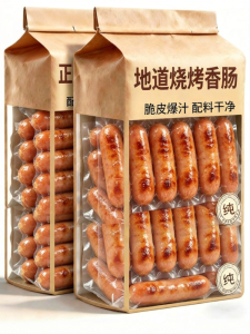 WENXIANGZAN | Crispy Deboned German-style Sausages Air Fryer Grill Ready