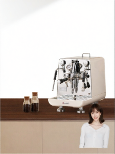 「China Plug」Hauswirt | Italian Semi-Automatic Commercial Coffee Machine 2L