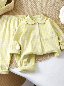 Warm Fleece Children Pajama Set