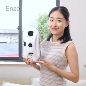 Window Cleaning Robot Intelligent Automatic Glass Cleaner 2800Pa For Window Bathroom Glass Cleaning