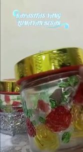 TOPLES SET SUSUN KIKU / PSF ( 2 VARIAN TIPE ) TERBARU / TOPLES KACA / TOPLES KUE / TOPLES UKURAN STANDAR