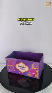 Box Hampers Lebaran Parcel Kotak Hantaran Lebaran Souvenir Idul Fitri Gift Box - Pusat Grosir Eceran
