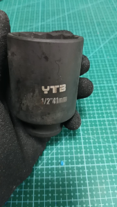 ลูกบล็อกยาว 1/2"(4หุน) 12 เหลี่ยม ( Impact Socket) เบอร์ 41