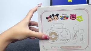 [GOOD]  Joint-Name  Space Capsule Bluetooth Audio Portable Single and Double Microphone Singing Speaker Outdoor Internet Red Live Broadcast