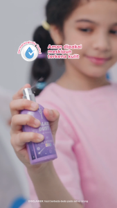 Azarine Kids Hair Bloom Parfum Anak EDT Awet Tahan Lama 50ml dan Hairtopia Nutrition Serum Rambut Haircare Anak penumbuh Rambut [2PCS]