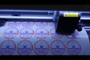 Sticker Chromo Cutting Bulat & Logo Sendiri: Cetak Label Sticker Custom Design