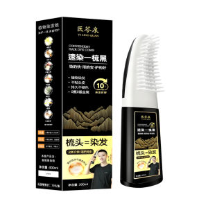 Phấn Nhuộm Tóc Tự Nhiên Màu Đen Dành Cho Nam Và Nữ Không Dính Vào Da Đầu Che Phủ Tóc Trắng Hiệu Ứng Lâu Dài Dễ Sử Dụng Không Chứa Silicon