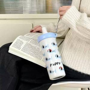 DIHUANTUO | Thermal Dots Party Straw Cup Large Capacity