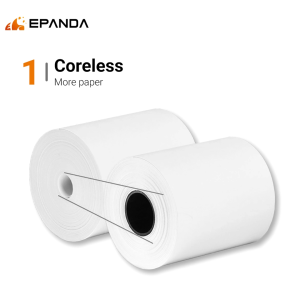 1 Carton Coreless Thermal Receipt Paper Roll Kertas Resit POS Printer Paper Roll Cash Registers Bill