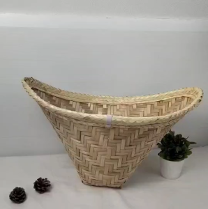 หวดนึ่งข้าวเหนียว ขนาดกลาง17*10นิ้ว ใหญ่19*10นิ้ว (เฉพาะหวด) ตะกร้านึ่งข้าวเหนียว งานจักสาน ก้นหวดกว้าง