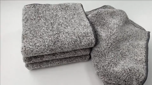 12/24Pcs Thicken Bamboo Charcoal Dishcloths - Super Absorbent Cleaning Cloth - Non-stick Oil Towel Rags - Window Kitchen Cleaning Towels