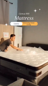 [FREE INSTALLATION] I HOME LIENCA 100 Pocket Spring Mattress 12 inches Thickness / Poket Spring 12 Inci / Tilam Queen King