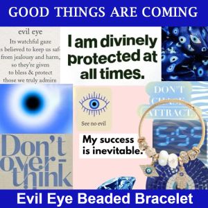 【恶魔之眼开口可调节镶钻手链】European And American Design Simple And Versatile Devils Eye Diamond-Studded Sterling Silver Open Adjustable Bracelet For Women