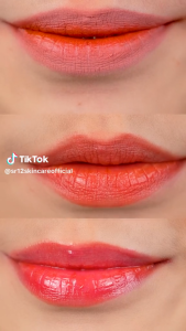 lip tint anak sekolah tahan lama lip tint gel sweet orange sr12 dengan tekstur dan formula yang ringan
