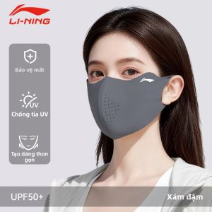 Li-Ning | Mặt Nạ Bảo Vệ Mặt Chống UV Thoáng Khí Bảo Vệ Cổ và Mắt