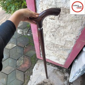 tongkat jalan kayu galih asem motif culak premium D21