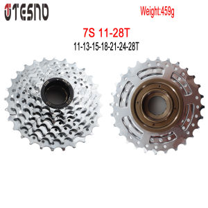Bike Freewheel 7/8 Speed11-28-32T Bicycle Freewheel Type Cycling Replacement Part Speed Cassette 7/8 Speed Bike Sprocket Cogs