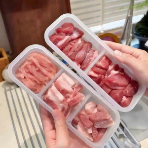 Food-Grade Freezer Storage Box Refrigerator Organizer