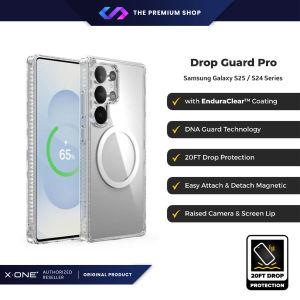 X.One Drop Guard Pro Magnetic Phone Case for Samsung Galaxy S25 Ultra Plus / S24 Ultra with Ultra Yellowing Resistant