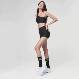 AL0 Yoga Socks Long Barrel Four Seasons Sports Casual Socks Breathable Deodorant Yoga Pants Collocation (Buy 5 Get 1 Free)