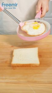 freemir Wajan Anti Lengket Ukuran 16 cm Warna Pink Aesthetic Untuk Kompor Gas Perlengkapan Masak Dapur Bahan Food Grade Berkualitas Bebas pfoa/bpa