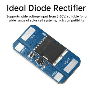 10A 5-30V Ideal Diode Module LM74700 Anti Backflooding Anti Reverse Connection Anti Backup Diode No Ground Required