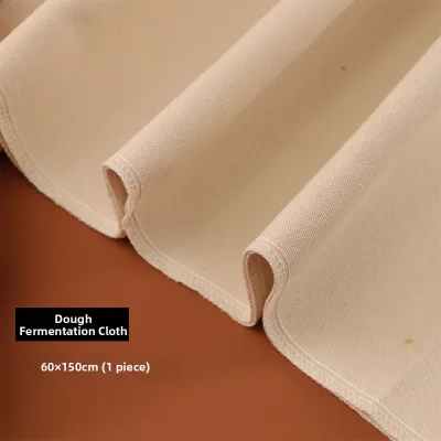 Thickened Pure Cotton Bread Fermentation Cloth Moisture Proof Canvas Baguette European Style Baking Cover Cloth Baking Tools