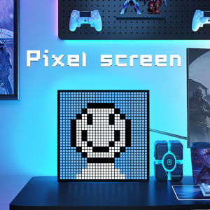 LED Pixel Display 32x32 Programmable Smart LED Pixel Screen with APP Control for Home Decoration Business Advertisement