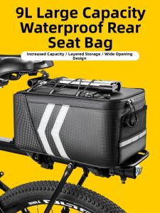 TOOKTRO | Bicycle Rear Seat Storage Bag