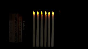 2pcs Led Lilin Dekorasi/Lilin Elektrik Candle Led/Lilin Baterai Panjang/Lampu Elektrik Lilin/Lampu Elektrik Lilin/Dekorasi Rumah