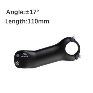 Elitaone Bicycle Stem Carbon Fiber MTB/Road Bike Stem 6/17 Degree 70-130mm