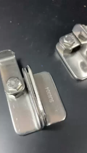 (Stainless Steel) Sliding Door Chain Locks/Pagar Drill Window Lock/Gate HInges bracket/Secarity Door Bracket