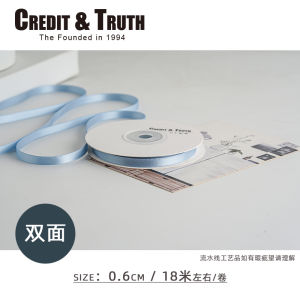 Red Polyester Double-Sided Ribbon with Ins Butterfly Knot Decorative Material for Cake Decoration DIY Sewing Accessories