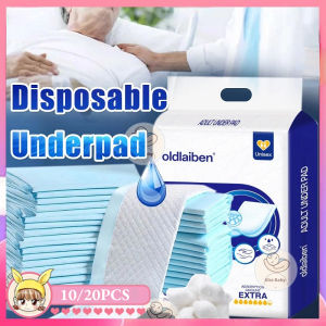 Oldlaiben Baby Disposable Pads: 60*90 Moderate Absorbent Underpads Non-woven Incontinence Bed Pads for Adult & Infant