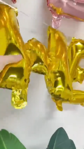 Balon Foil Set Dekorasi Acara Pesta WeddingWelcomeLoveI Love You 1314ButterflyIts a Girl/Boy