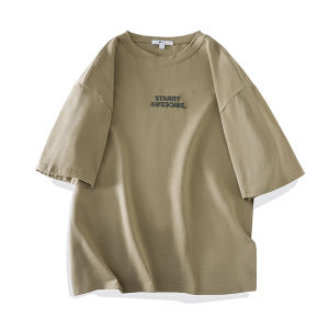 Warrior | American Style Heavyweight Pure Cotton Loose Round Neck T-Shirt