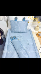 🆒NẰM MÁT🆒Bộ Nệm Gối Băng Lạnh Cao Cấp Cho Bé Mát Lạnh Êm Ái Tặng Kèm Túi Đựng - Nemtot Bedding