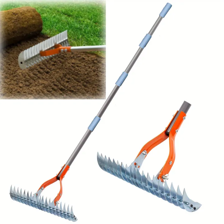 Lawn Thatching Rake Dethatcher Rake Robust Dethatcher Rake for Cleaning ...