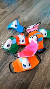 Khẩu trang vải cho bé gái từ 4 tuổi đến 10 tuổi