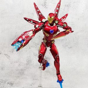 Hot Toys | Iron Man Avengers Iron Man MK85 Ironman Action Figure Model Toys Joint Movable Doll Bookshelf Ornament Gift