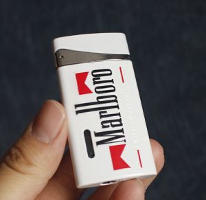Creative Windproof Flame Lighter (White)