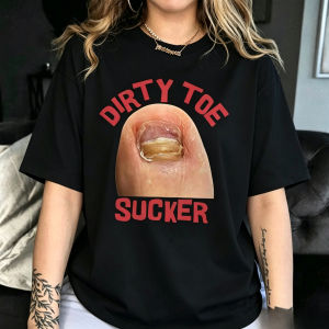 Sanrio | Summer Boys Girls DIRTY TOE SUCKER Patterns T Shirt Kid Baby Youth Men Women Tee Oversize Streetwear Vintage Y2K Casual Trendy