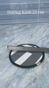 Miếng Lót Nồi Chống Nóng Bằng Vải 22cm Chất Liệu Dày Bền Đẹp Thiết Kế Tinh Tế Dễ Vệ Sinh