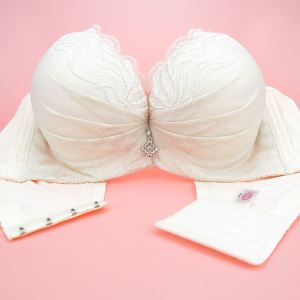 Flat Chest with Steel Ring Super Thick 9cm Push up Intimates Small Breast Bra Women without Chest Thickened Can Add Insert Pad Support