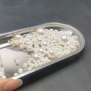 400PCS 3-12mm Imitation Pearls Abs Beads DIY Jewelry Home Decoration Beads Loose Imitation Beads
