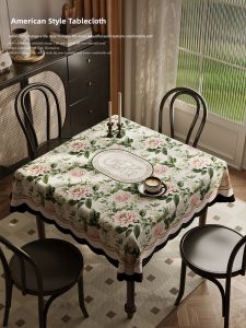 Atmosphere-Boosting American Style Tablecloth Square