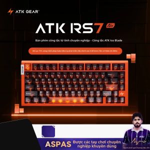 Bàn Phím Chơi Game Cơ Học ATK RS7 Air Gaming 75% RGB Có Dây Hỗ Trợ Thay Nóng Switch Switch Từ Tính 8KHz Cấu Trúc Gasket Hall Effect 0.001mm RT Dành Cho PC Valorant Delta Force