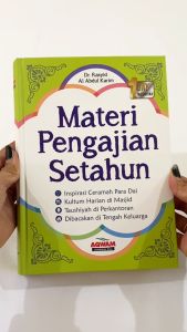 Buku Agama Islam / Materi Pengajian Setahun Hard Cover